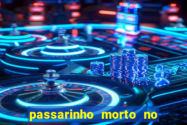 passarinho morto no quintal significado espiritual