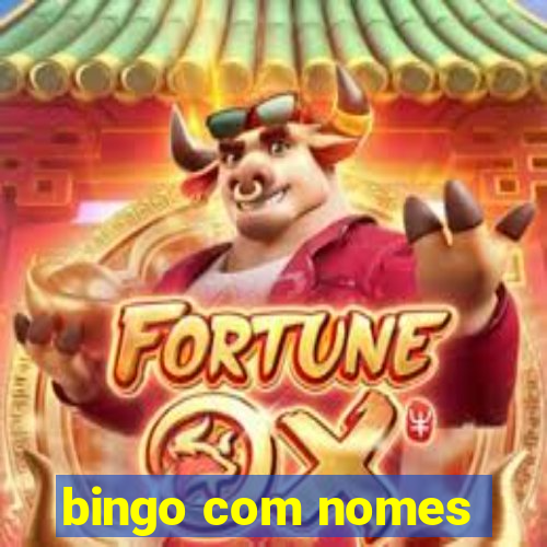 bingo com nomes