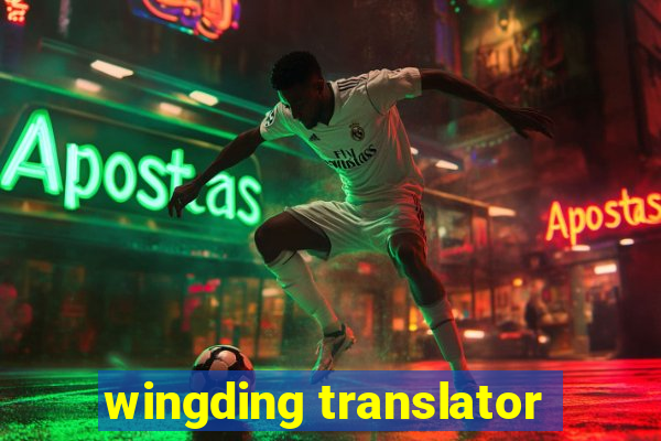 wingding translator