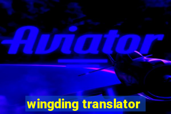 wingding translator