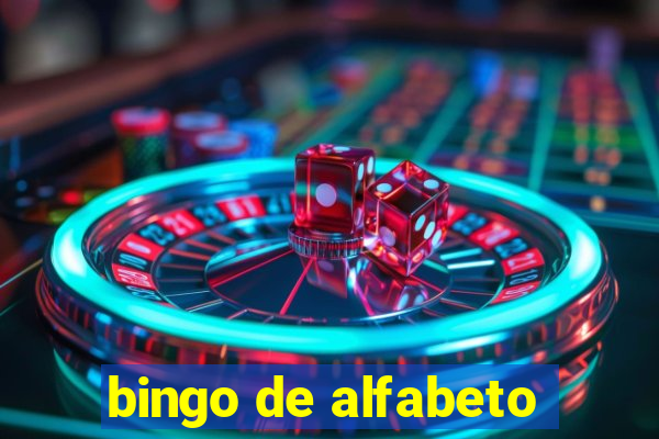 bingo de alfabeto