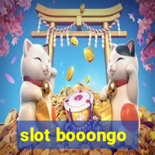 slot booongo