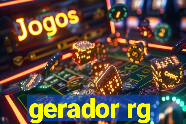 gerador rg