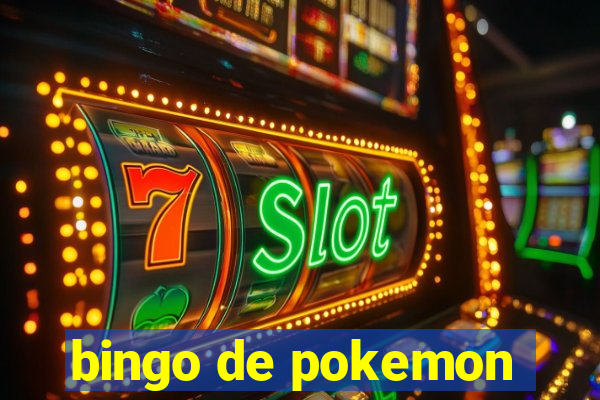 bingo de pokemon