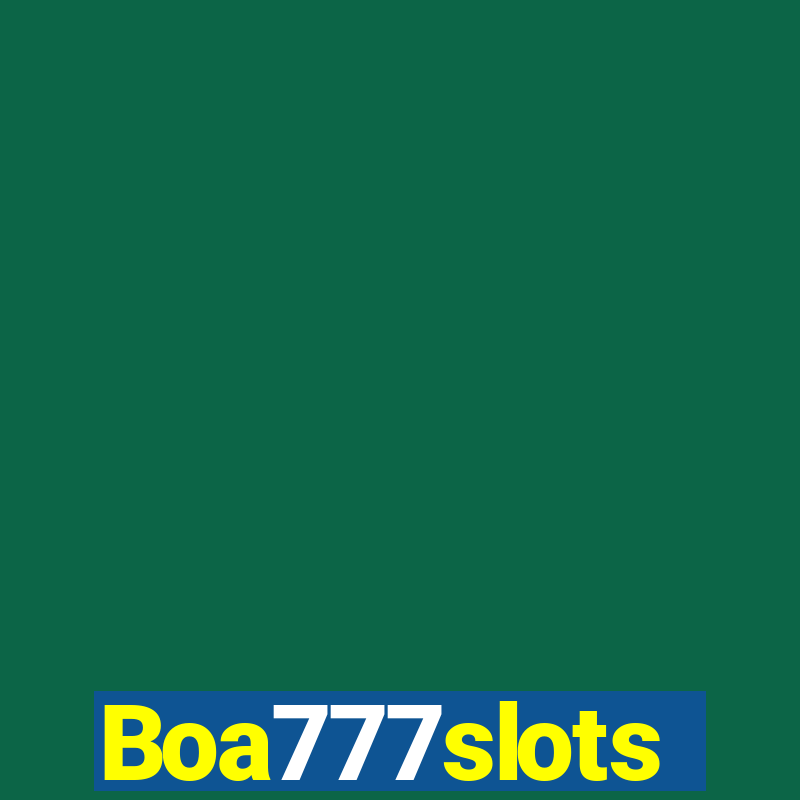 Boa777slots