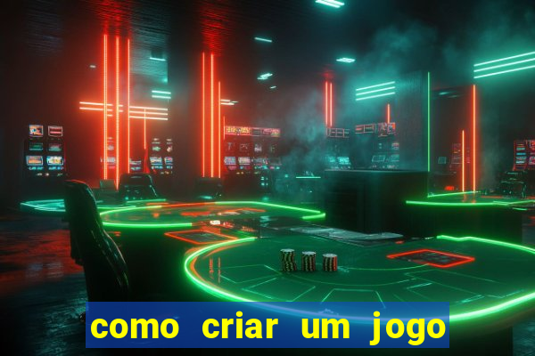 como criar um jogo de aposta