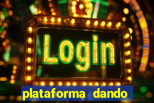 plataforma dando bonus de cadastro