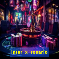 inter x rosario central onde assistir