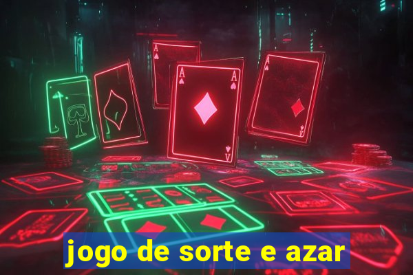 jogo de sorte e azar