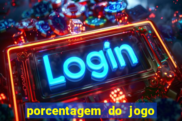 porcentagem do jogo fortune tiger