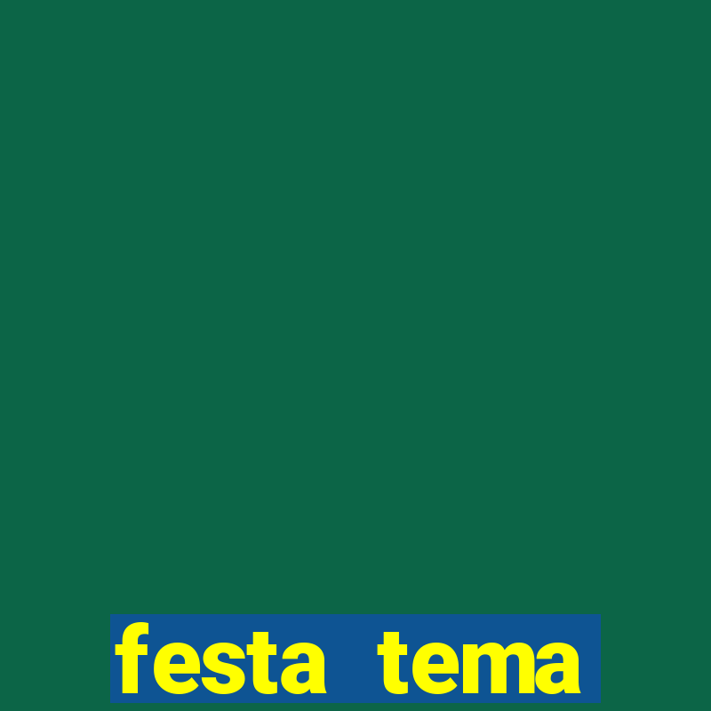 festa tema fluminense simples