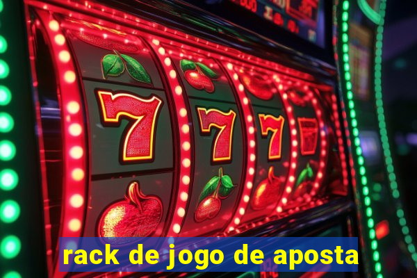 rack de jogo de aposta