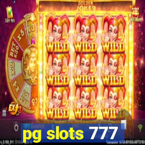 pg slots 777