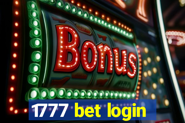 1777 bet login