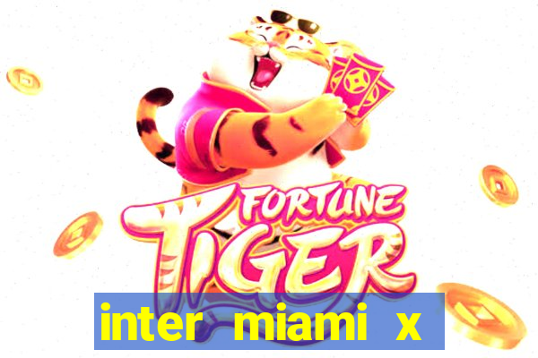 inter miami x cincinnati palpite