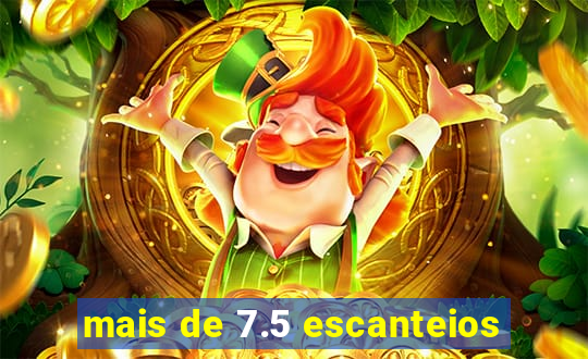 mais de 7.5 escanteios