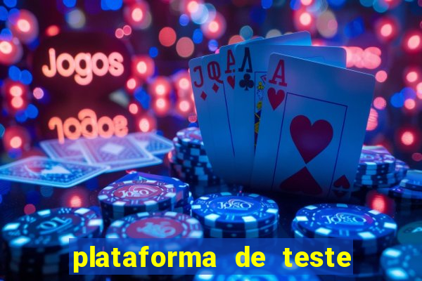 plataforma de teste pg demo