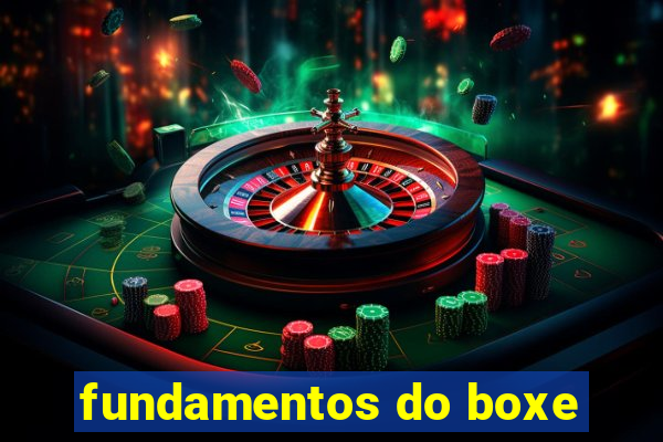 fundamentos do boxe