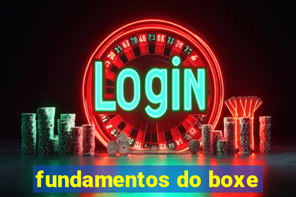 fundamentos do boxe