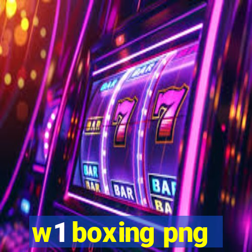 w1 boxing png