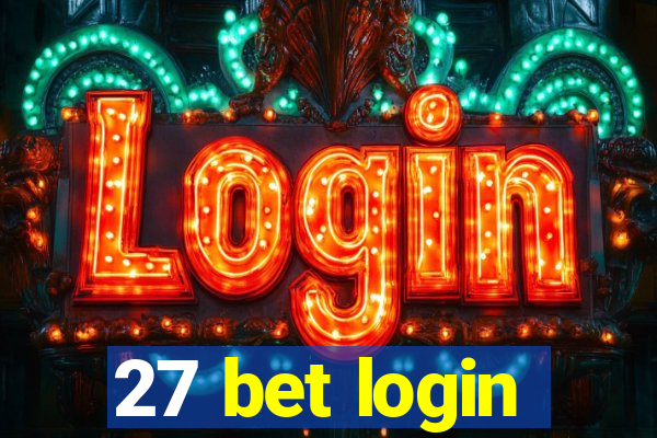 27 bet login