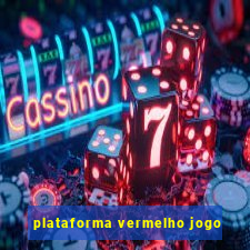 plataforma vermelho jogo