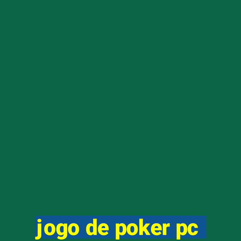 jogo de poker pc