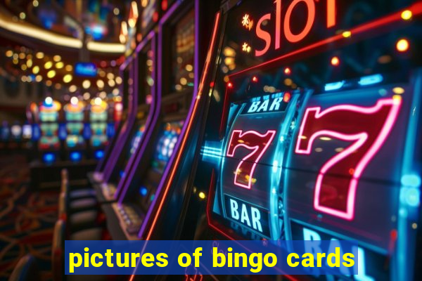 pictures of bingo cards