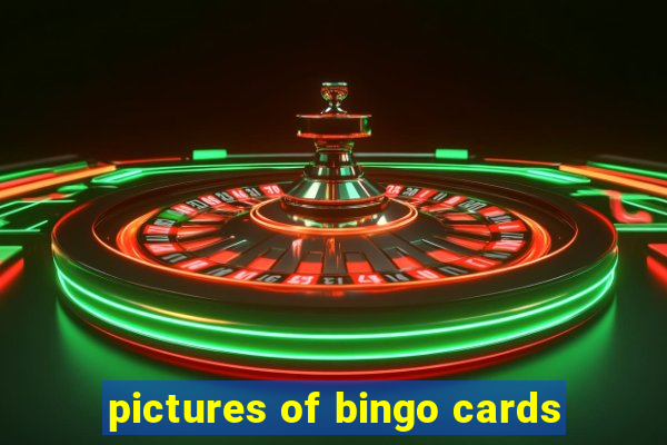 pictures of bingo cards