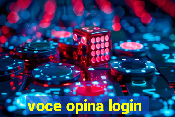 voce opina login