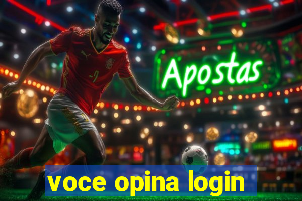 voce opina login