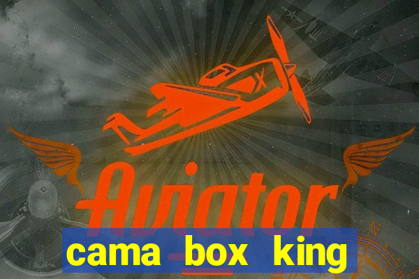 cama box king casas bahia