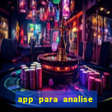 app para analise de jogos de futebol