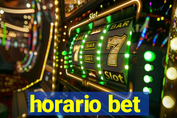 horario bet