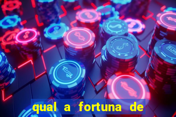 qual a fortuna de aloisio chulapa