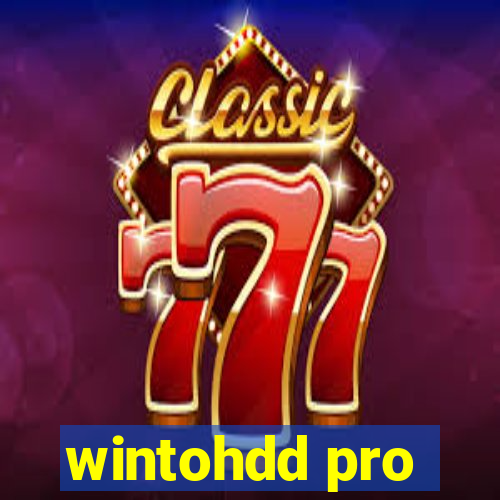 wintohdd pro