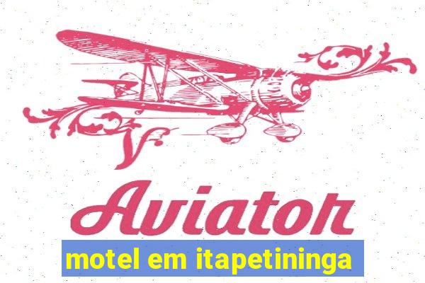 motel em itapetininga