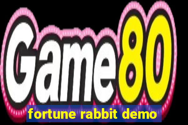 fortune rabbit demo