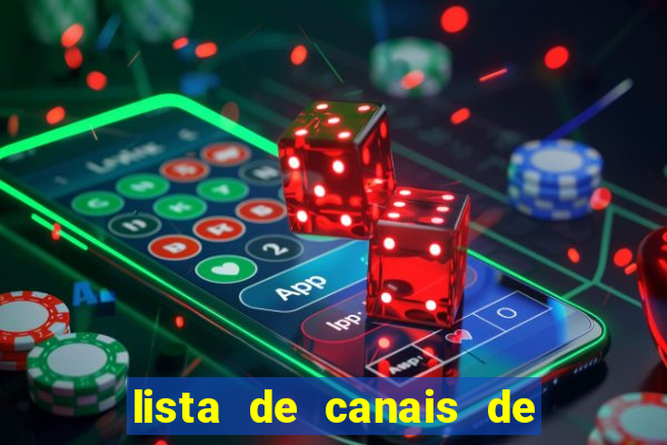 lista de canais de esporte iptv