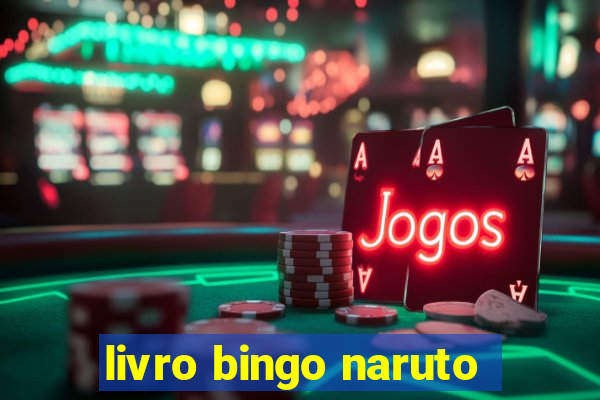 livro bingo naruto