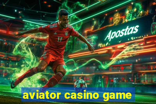 aviator casino game