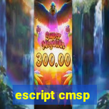 escript cmsp