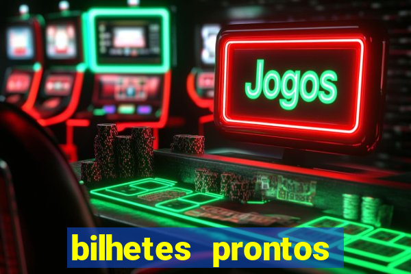 bilhetes prontos apostas esportivas