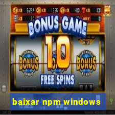 baixar npm windows