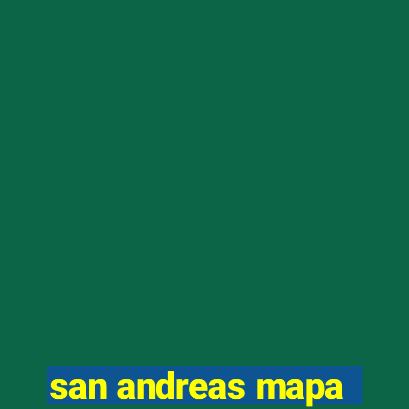 san andreas mapa