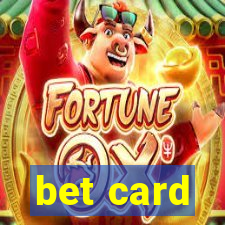 bet card