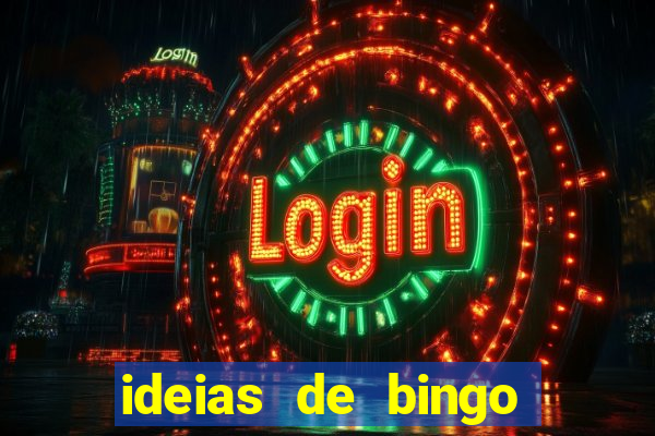 ideias de bingo para o natal