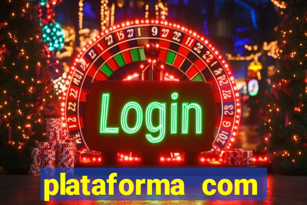 plataforma com porcentagem de ganhos