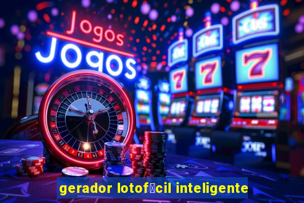 gerador lotof谩cil inteligente