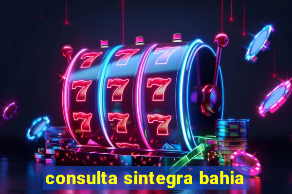 consulta sintegra bahia